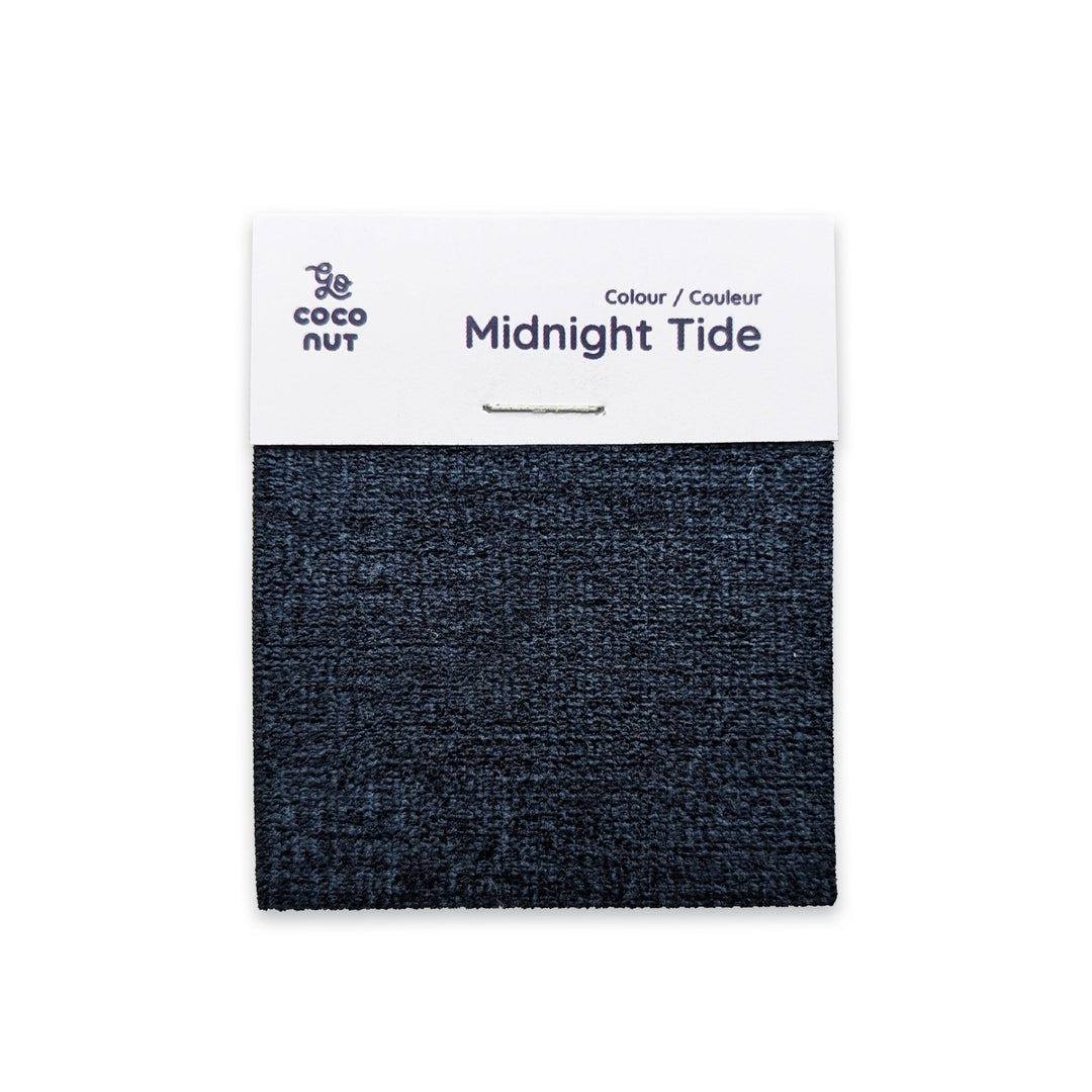 Midnight Tide fabric sample, The Coconut Play Couch