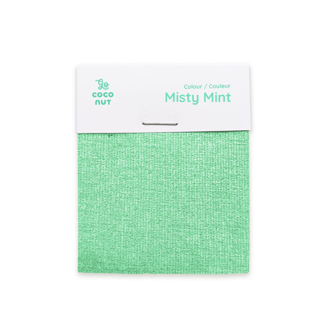 Misty Mint fabric sample, The Coconut Play Couch