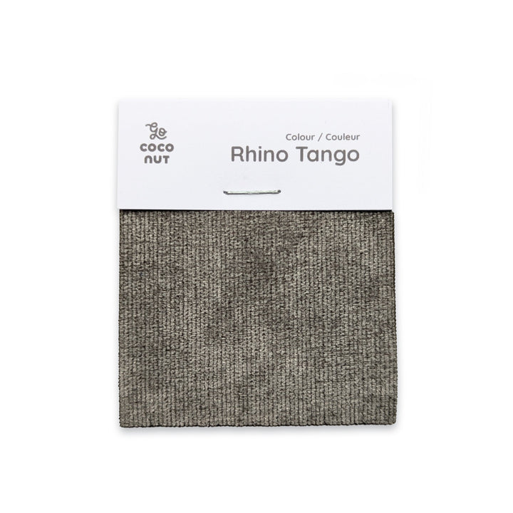 Rhino Tango fabric sample, The Coconut Play Couch
