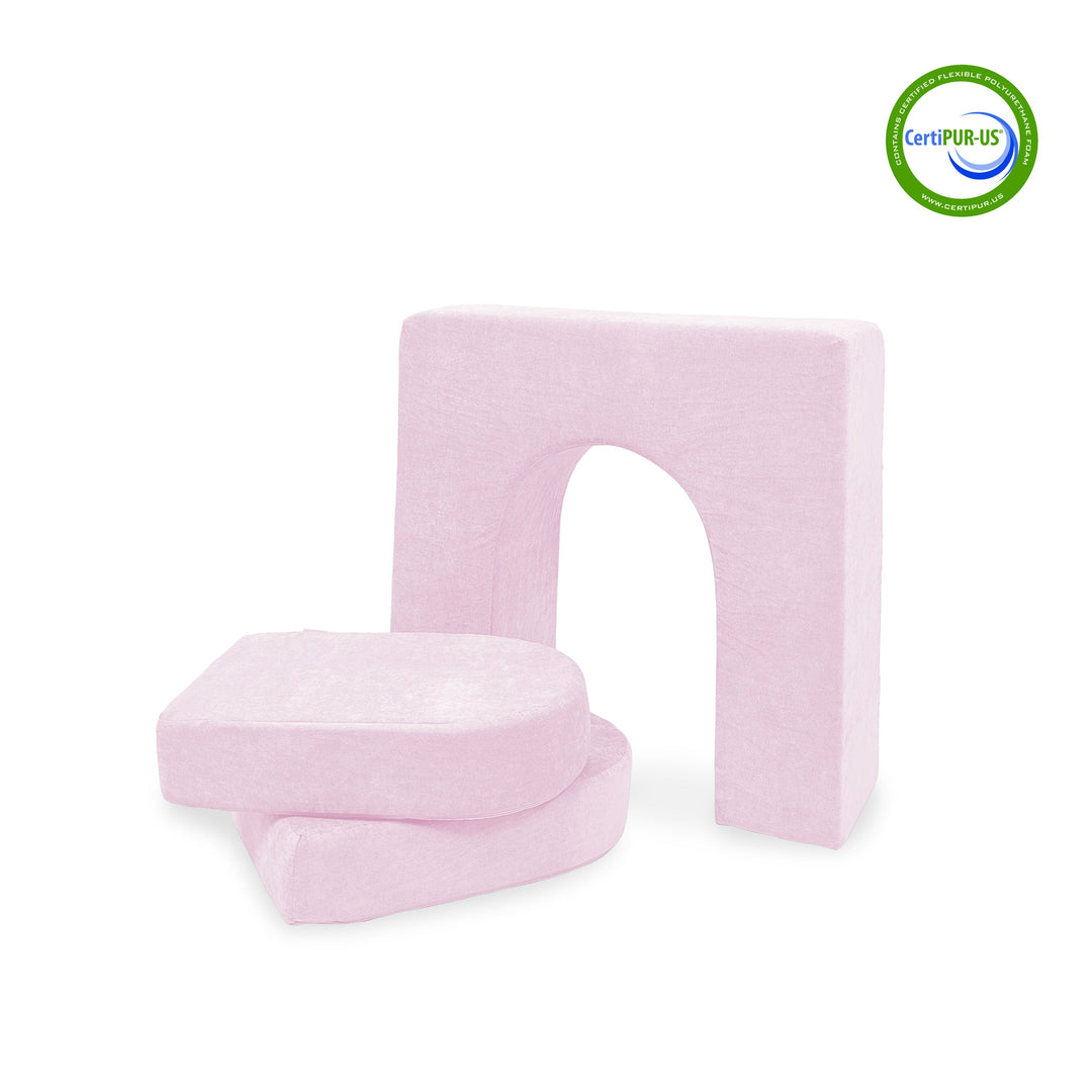 Wall 10" & Doors Set in Frappe aux Fraises, 1 set (3 pieces)
