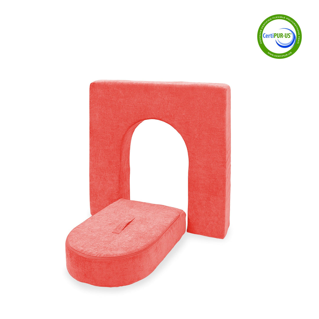 Wall 5" & Door Set in Coral Crush, 1 set (2 pieces)