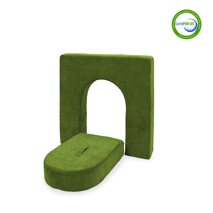 Wall 5" & Door Set in Matcha Cha-Cha, 1 set (2 pieces)