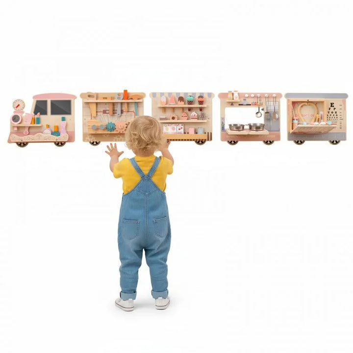 Wooden Pretend Play Wall Panels