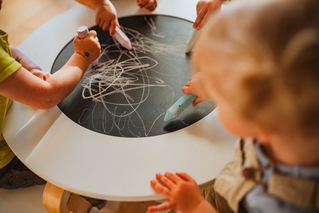 Wooden Sensory Table for Toddlers - 4-in-1 Montessori Activity Table