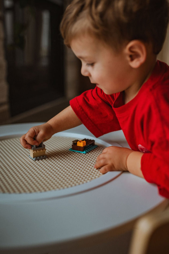 Wooden Sensory Table for Toddlers - 4-in-1 Montessori Activity Table