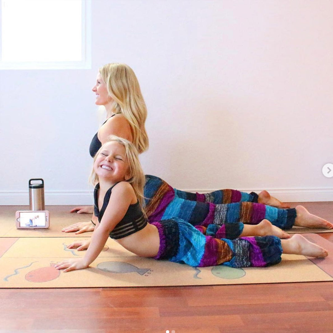 Kid Yoga Cork Mat - Kids Align Play