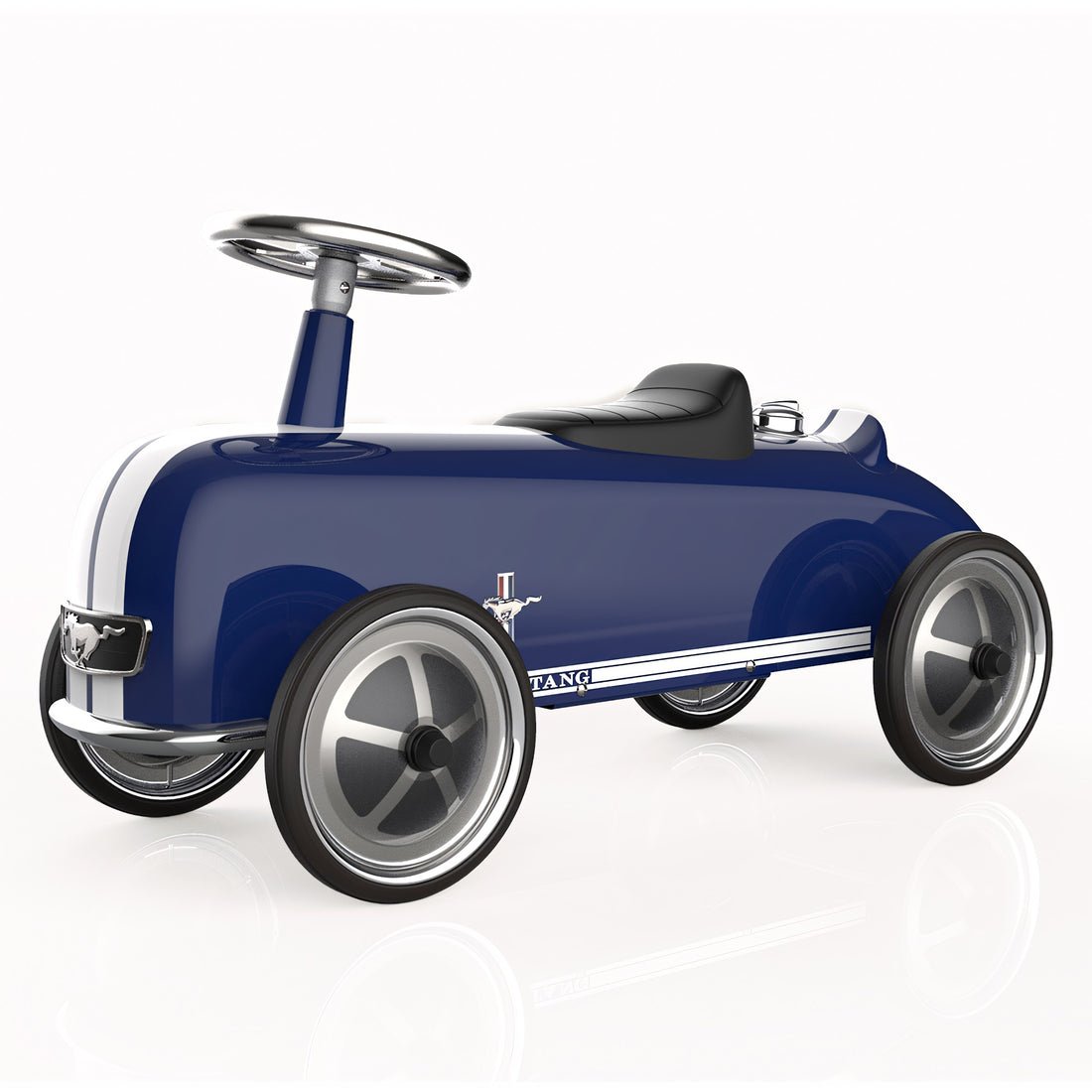 Baghera Ford Mustang ride-on car in blue