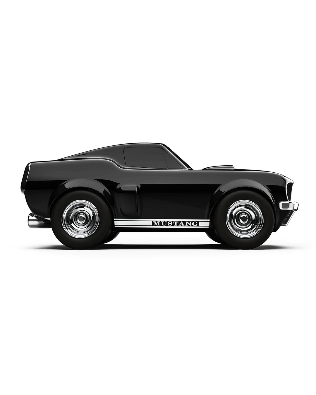 Baghera Ford Mustang toy car in black, side