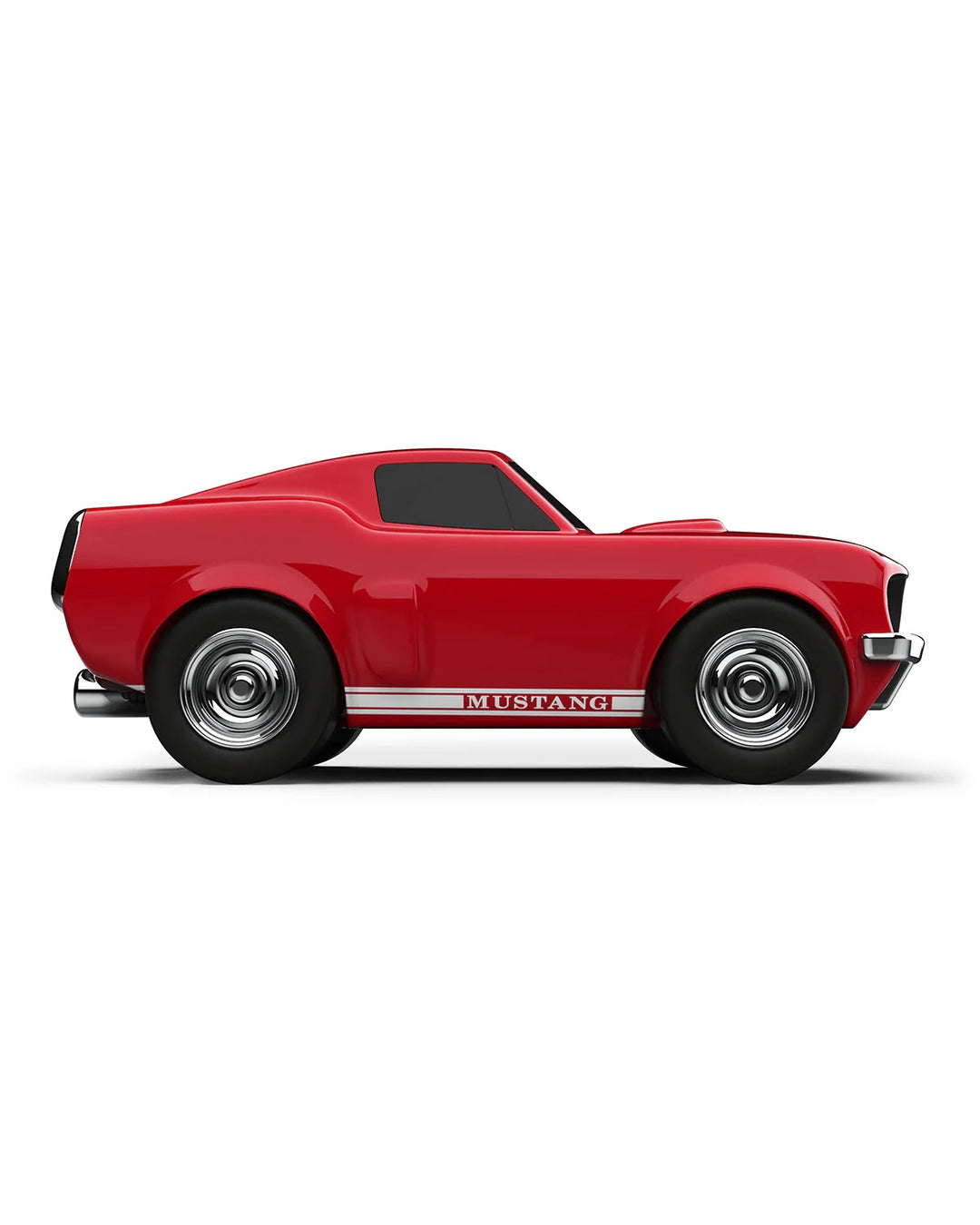 Baghera Ford Mustang toy car in red, side