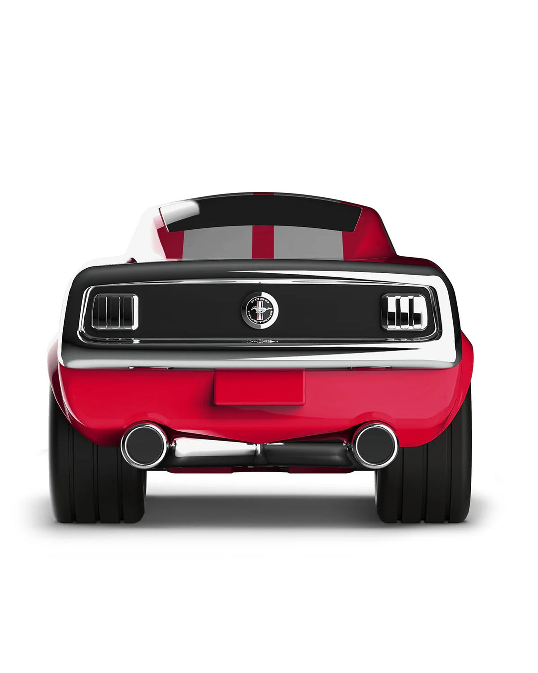 Baghera Ford Mustang toy car in red, back