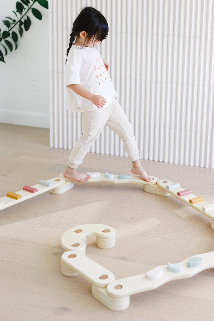 Step N' Balance Children's Balance Beam & Build Set - MLHCo
