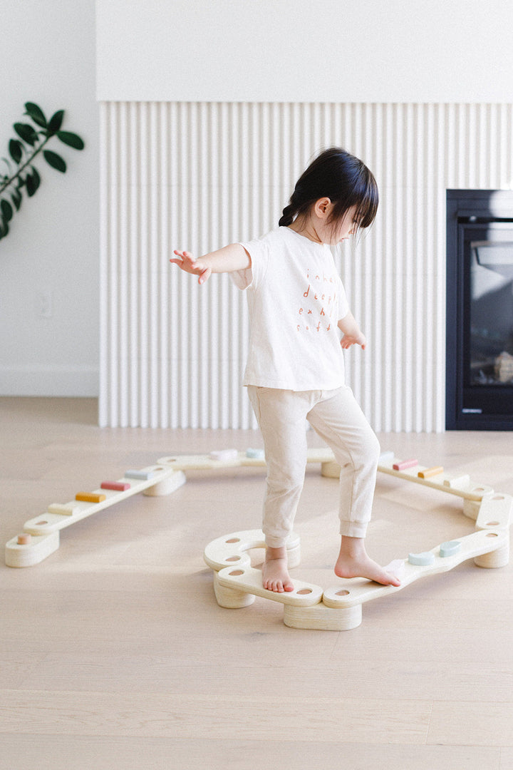 Step N' Balance Children's Balance Beam & Build Set - MLHCo
