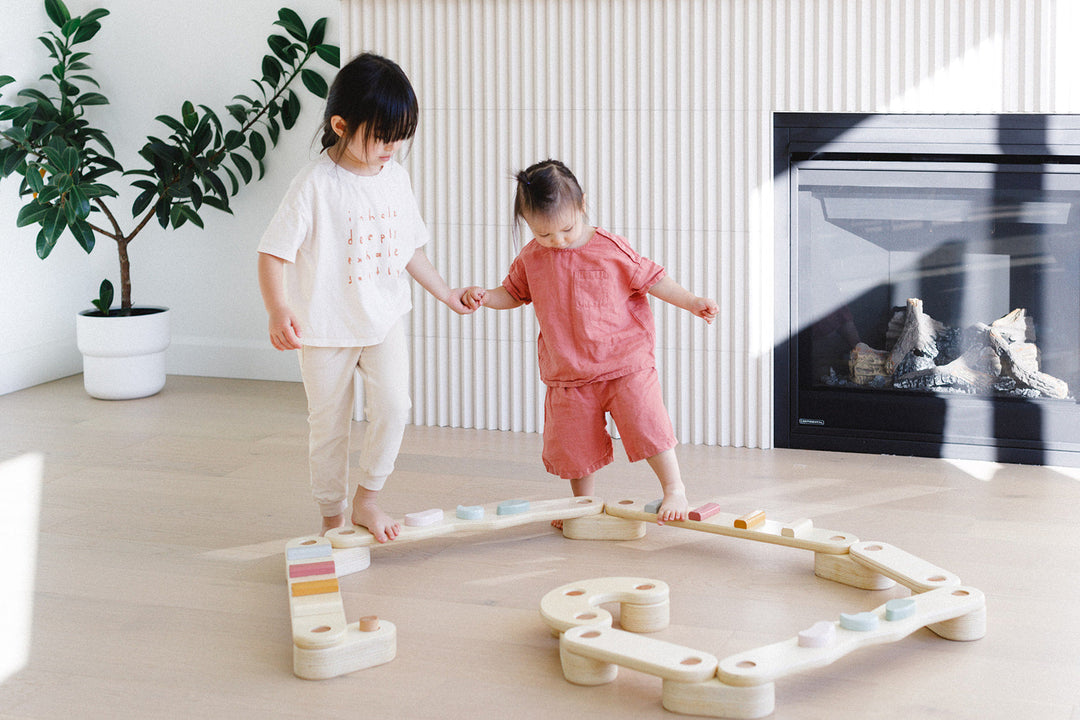 Step N' Balance Children's Balance Beam & Build Set - MLHCo