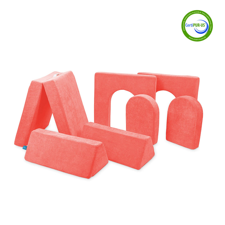 Builder Bundle (7 pieces) in Coral Crush