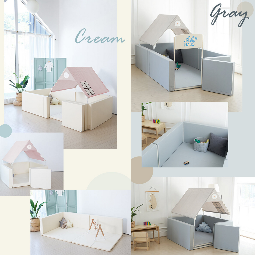 Creamhaus Bumper Bed Korean Floor Crib True Little North