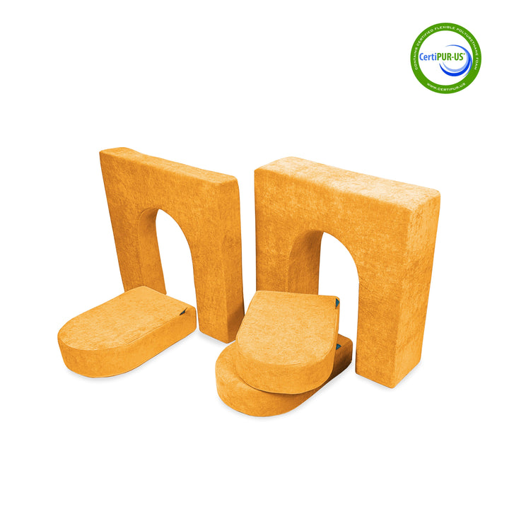 10" & 5" Walls & Doors Bundle (5 pieces) in Honey Hop