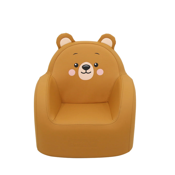 Dwinguler Grizzly Bear kids sofa, straight on
