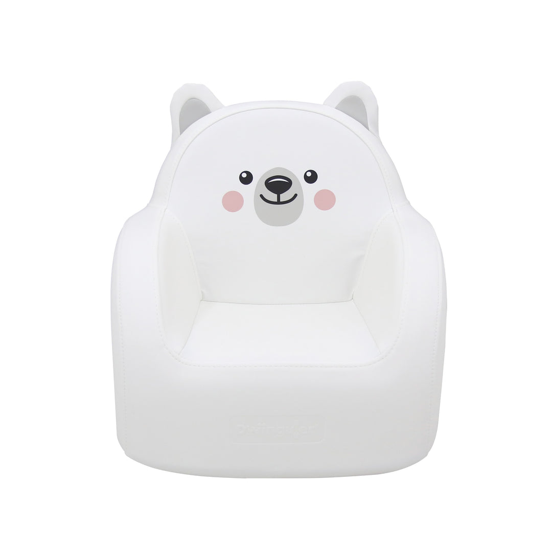 Dwinguler Polar Bear kids sofa, straight on