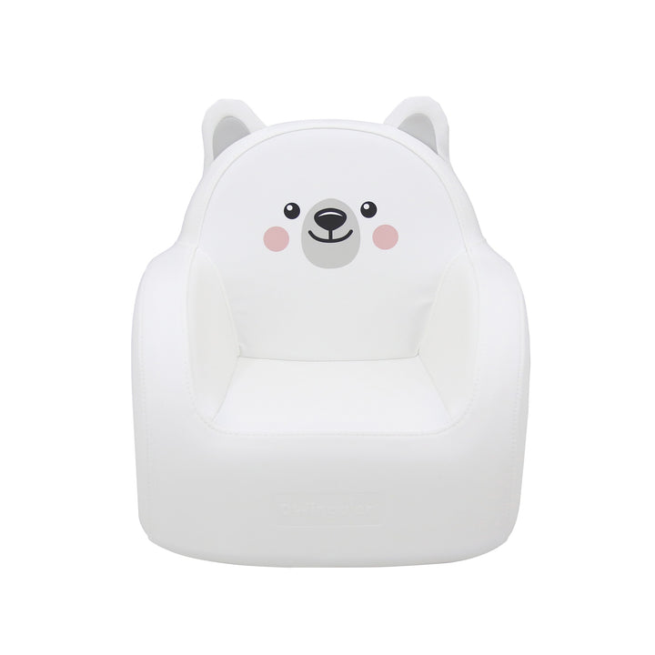 Dwinguler Polar Bear kids sofa, straight on