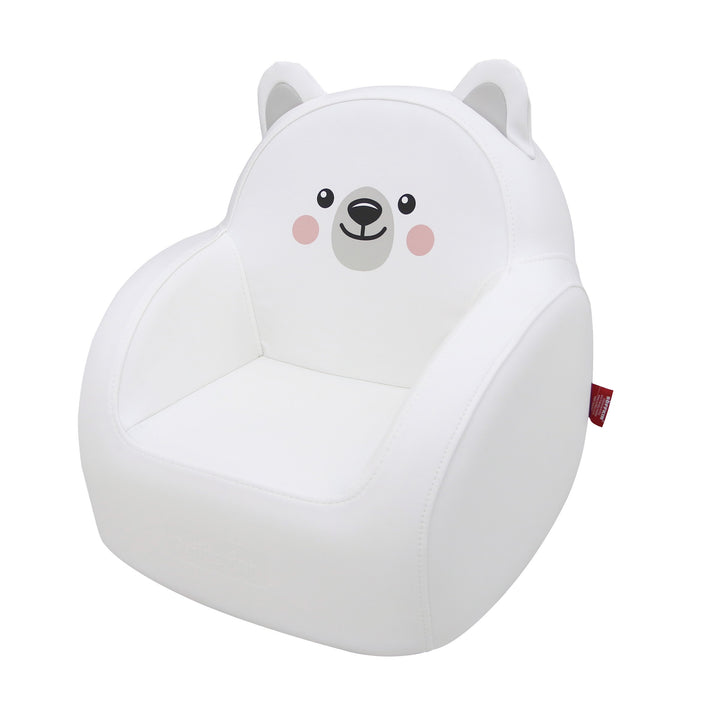 Dwinguler Polar Bear kids sofa, front view
