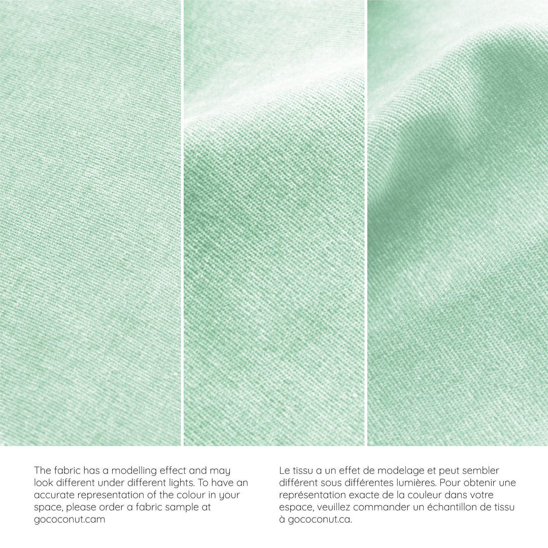 Cool Cucumber fabric close-up