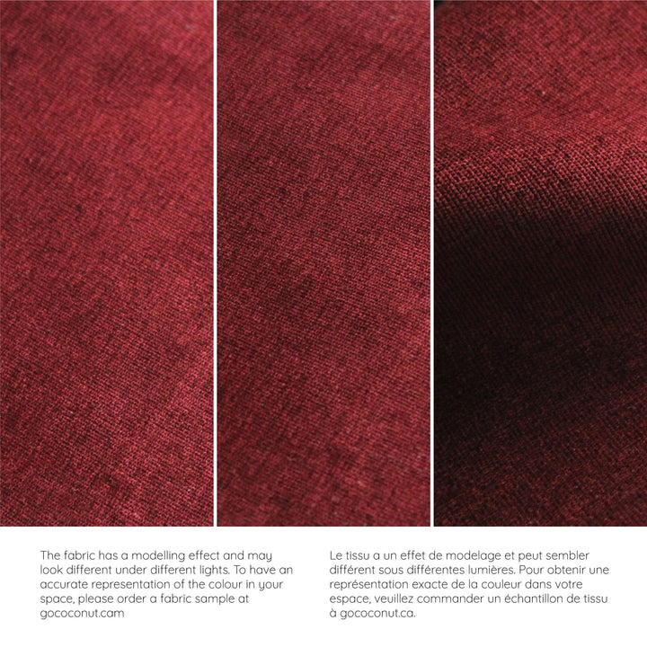 Cranberry Rain fabric close-up