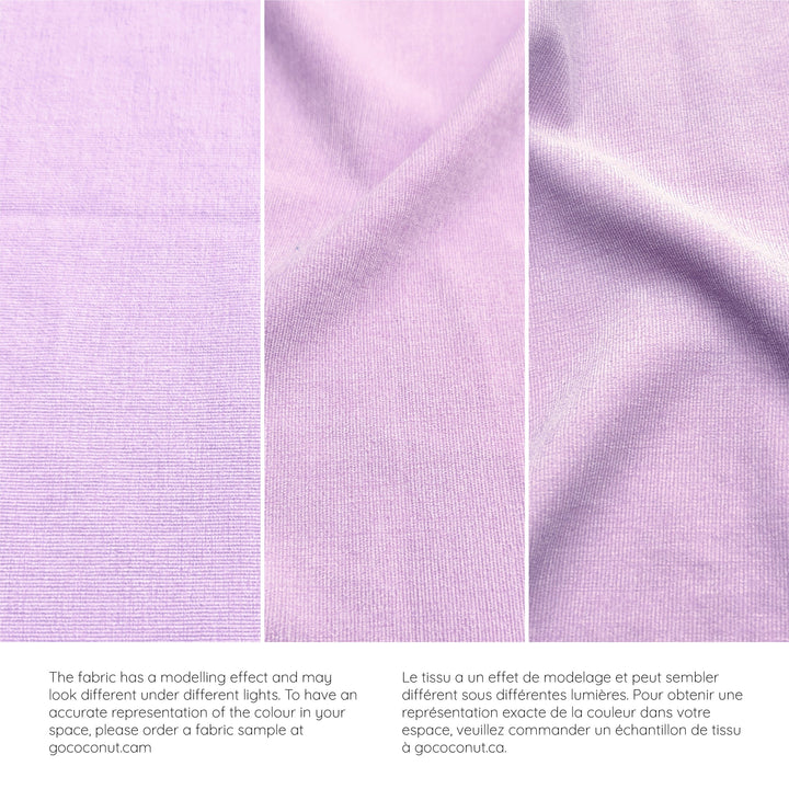 Lilac Lush fabric close-up