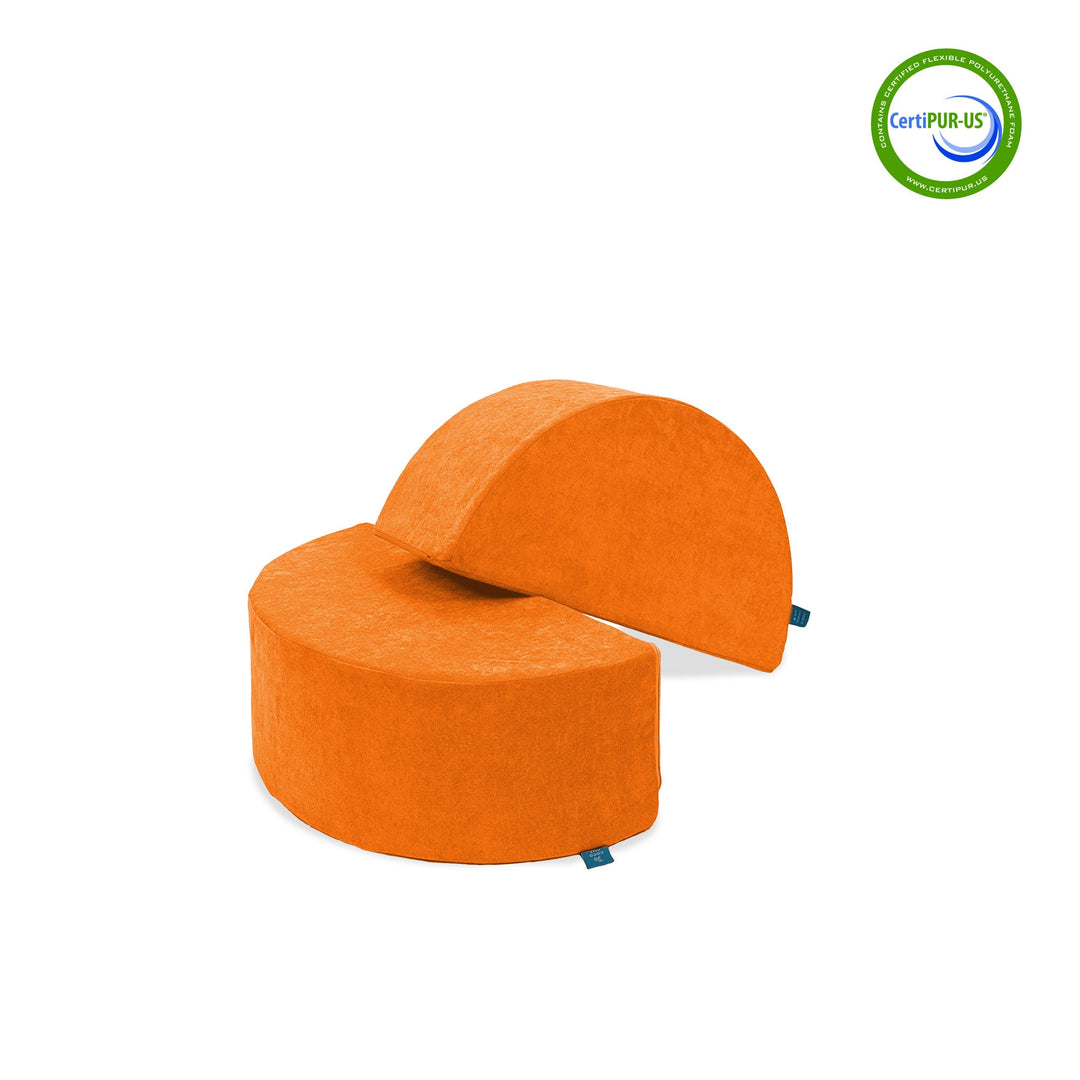 Half-Moon pack in Twisty Tangerine, Half-moon pack (2)