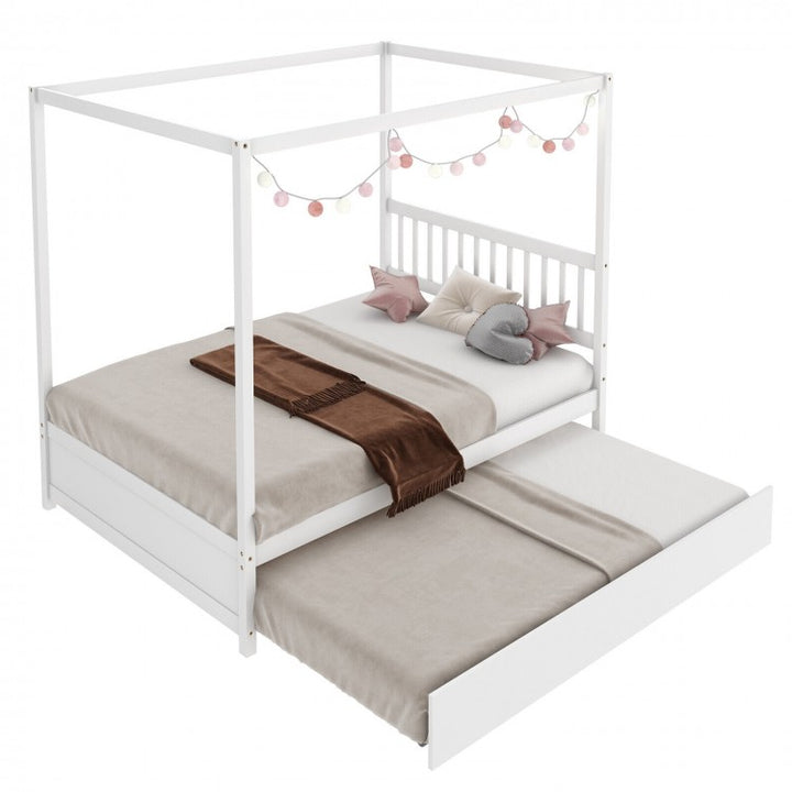 Canopy Bed With Trundle