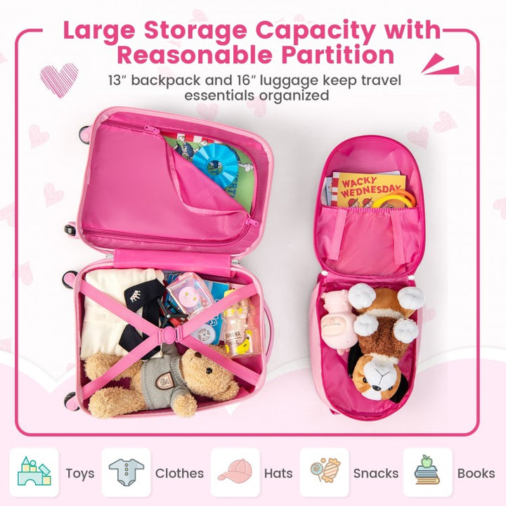 Kids Backpack & Luggage Set