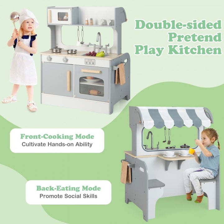 Reversible Play Kitchen