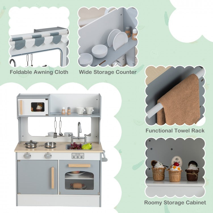 Reversible Play Kitchen