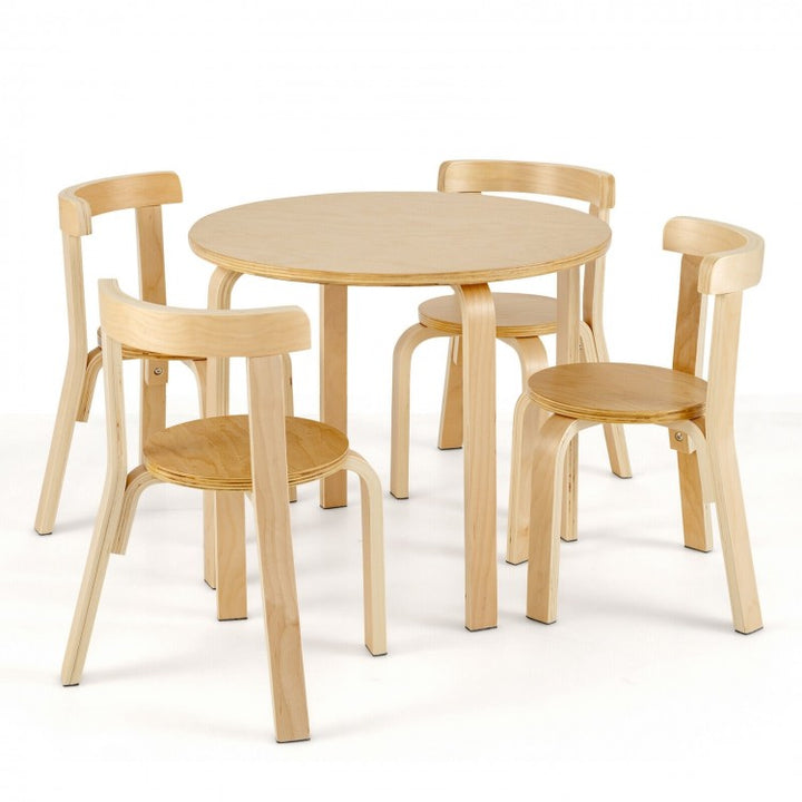 Wooden Desk And Chair Set For Kids