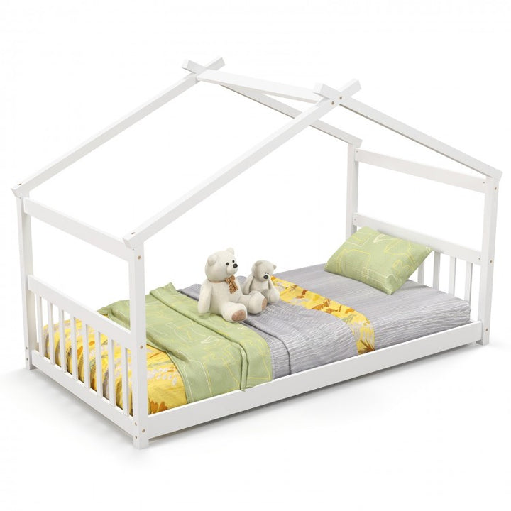 Toddler House Floor Bed