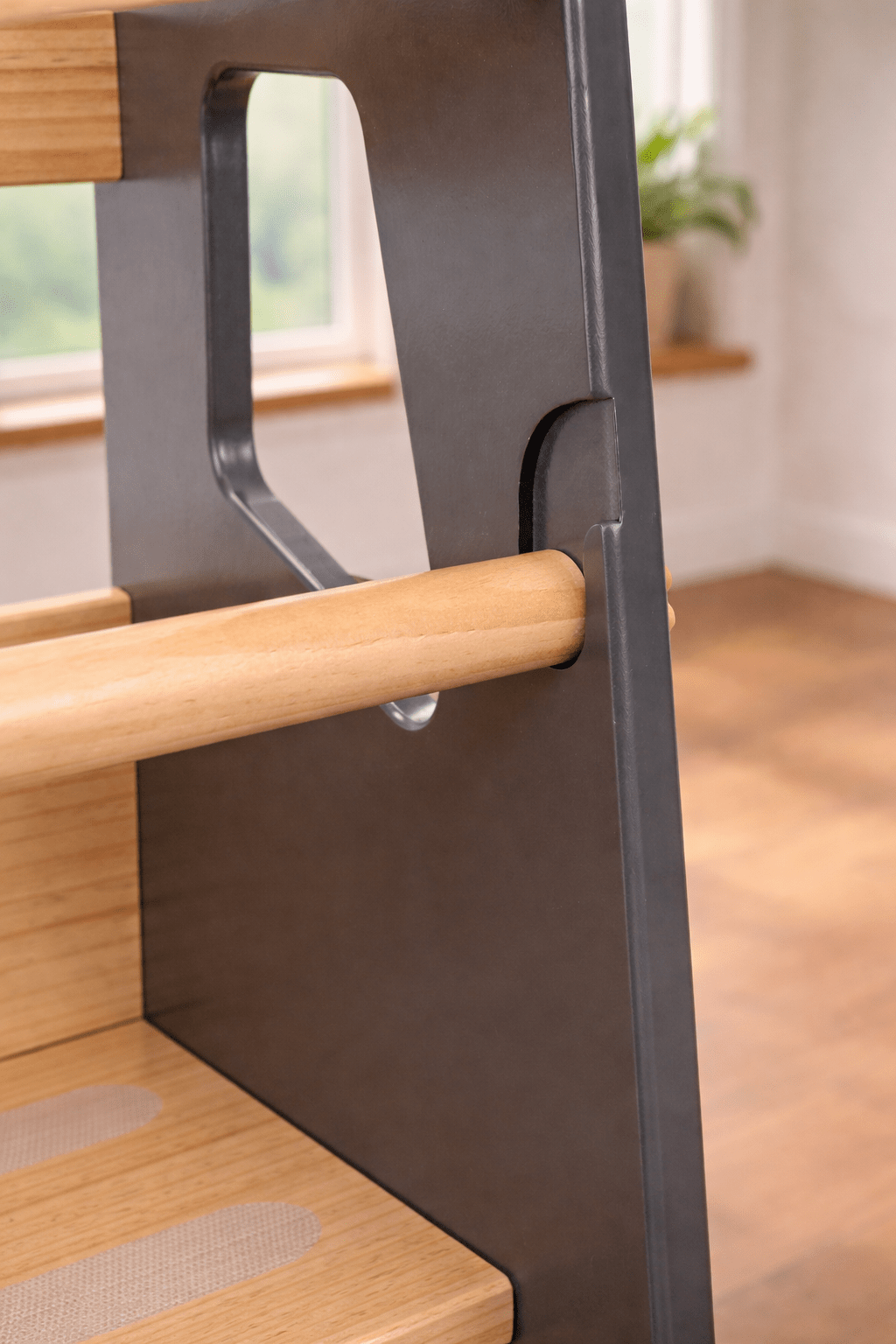 Learning Tower - Kitchen Helper Stool - Dark Grey