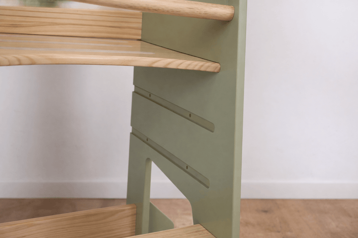Learning Tower - Toddler Kitchen Stool (Sage) With Stabilizers