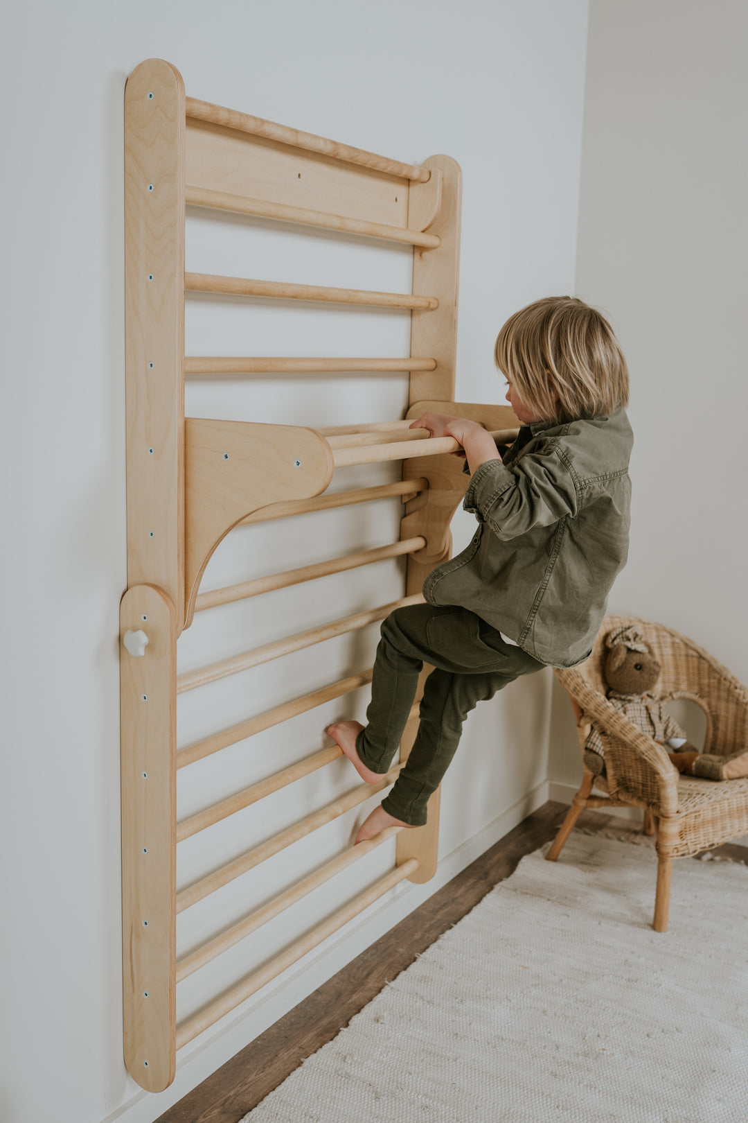 Pikler Triangle Swedish Wall - SET