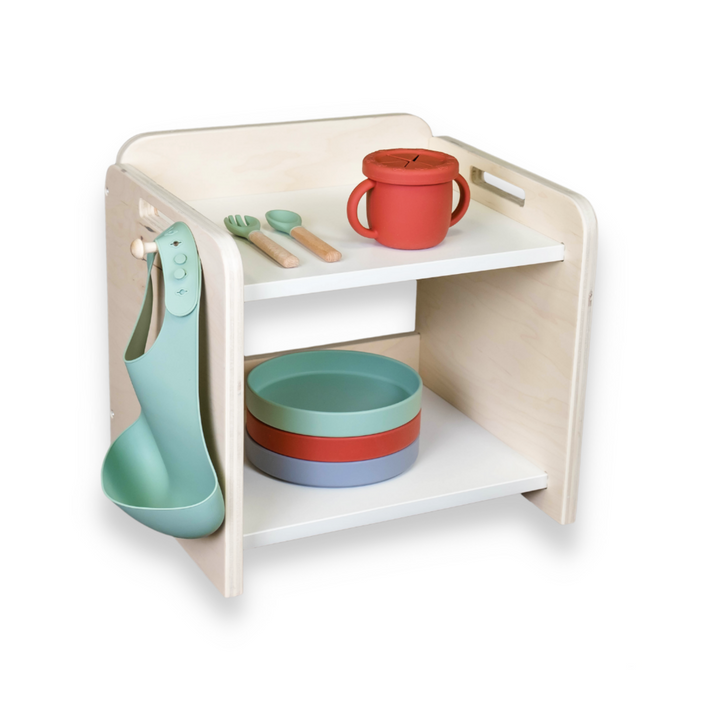 Montessori Organization Mini Shelf