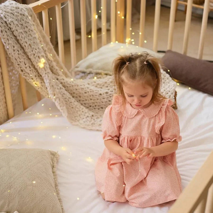 Twin Size Bed Frame for Toddlers with Fence (Twin or Full Size)