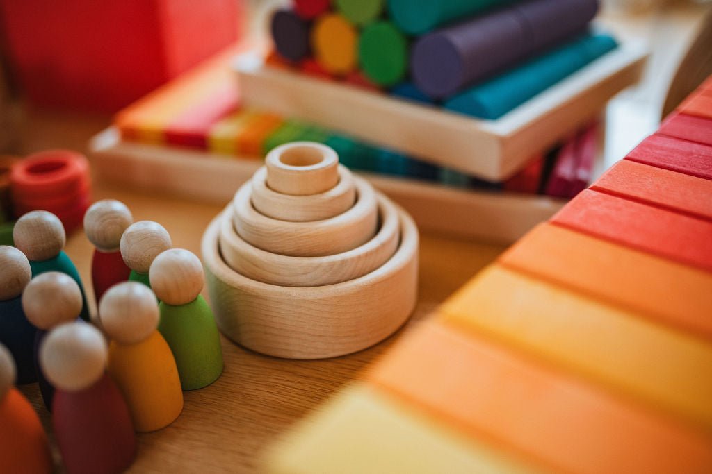 Wooden Nested Bowls